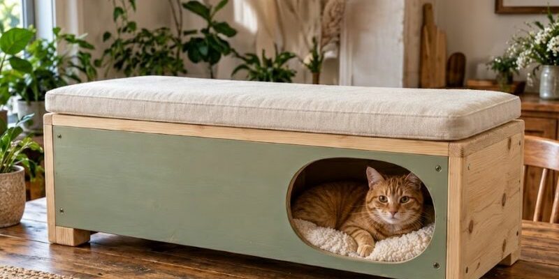 Fabriquez Ce Banc D'Entrée Pour Chat ! Tuto DIY Canon