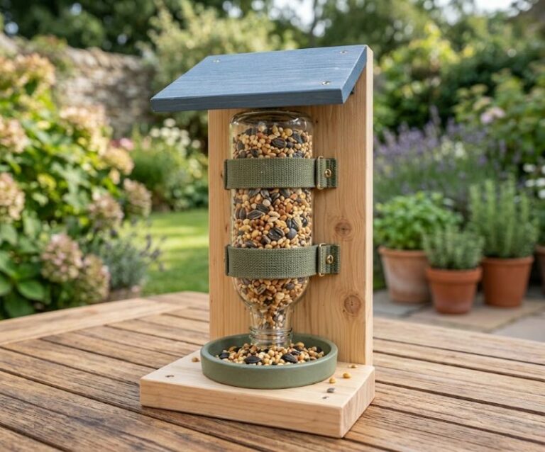 L'Idée Jardin : Créez Votre Mangeoire Pour Oiseaux En Verre