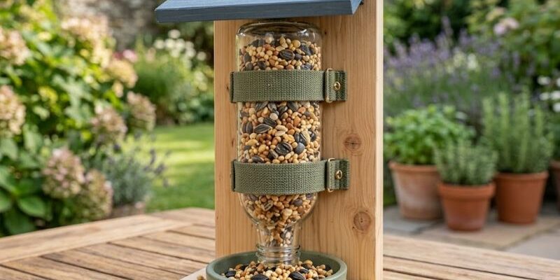 L'Idée Jardin : Créez Votre Mangeoire Pour Oiseaux En Verre