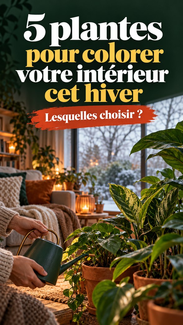 Cinq plantes pour colorer votre intérieur cet hiver : lesquelles choisir ?