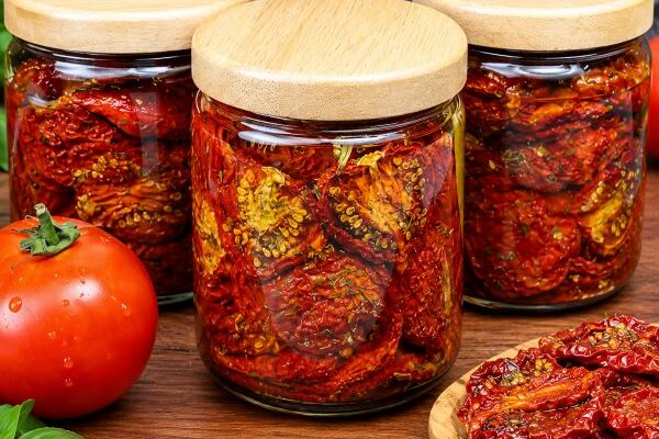 séchage et de conservation des tomates maison