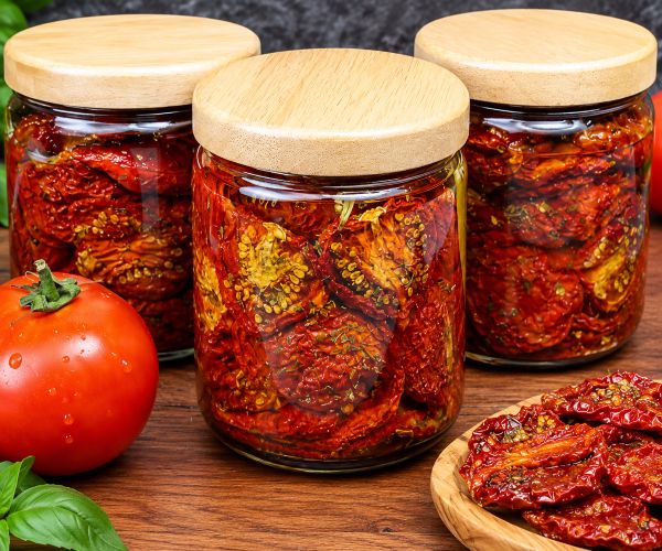 séchage et de conservation des tomates maison