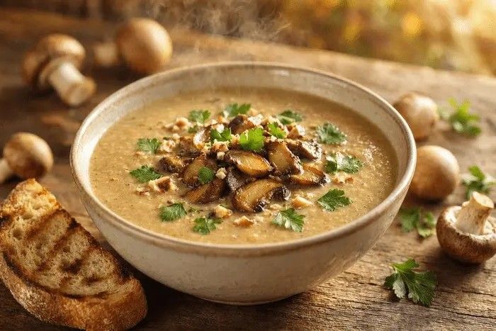 Velouté de Champignons Maison : Recette Onctueuse et Facile